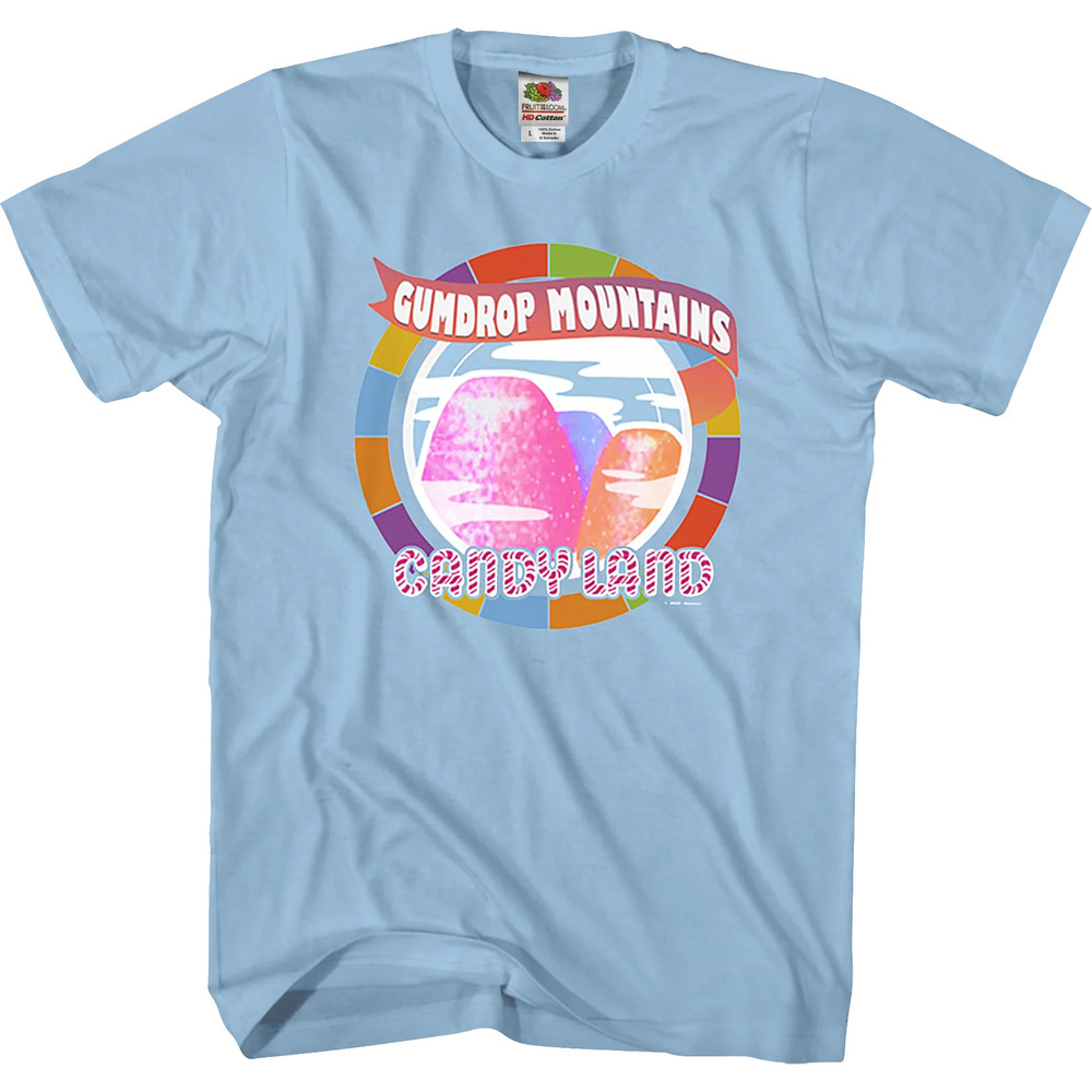 Gumdrop Mountains Candy Land Tshirt